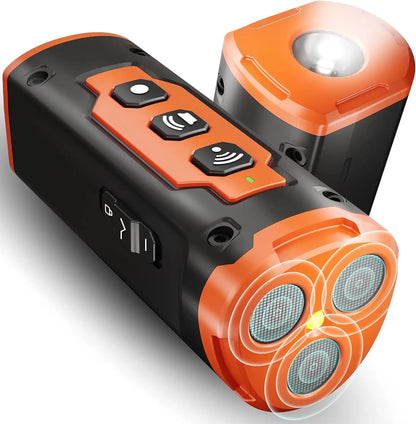 Handheld Ultrasonic Dog Trainer Repeller Pet anti Barking Repeller anti Barking Stop Bark Training Control Device with LED Light